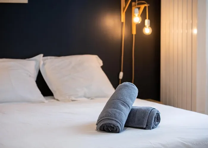 Апартаменты Loft Clim - Jacuzzi Centre Gare - Parking Gratuit