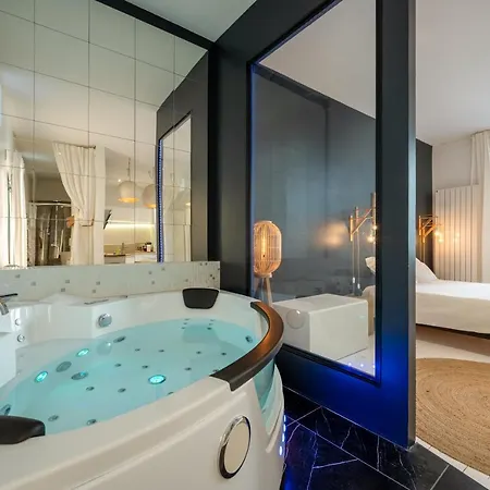 Апартаменты Loft Clim - Jacuzzi Centre Gare - Parking Gratuit Тулуза