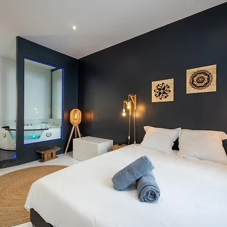 Appartement Loft Clim - Jacuzzi Centre Gare - Parking Gratuit Toulouse