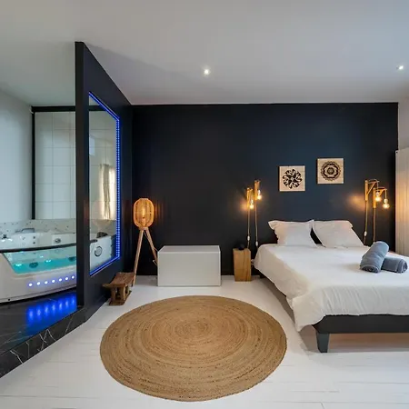 Apartament Loft Clim - Jacuzzi Centre Gare - Parking Gratuit *