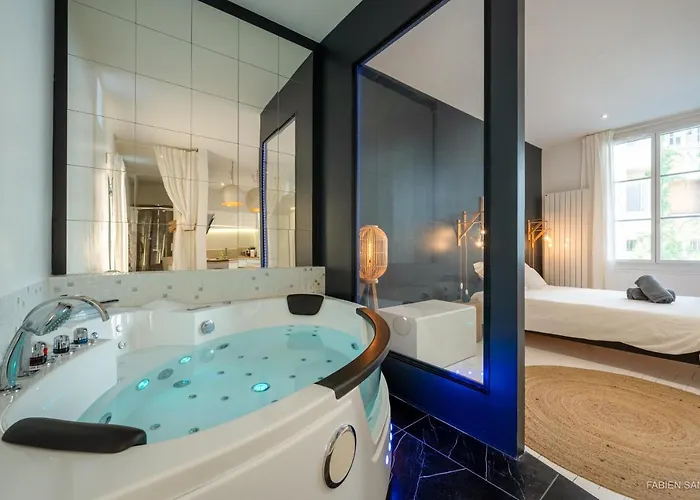 Apartman Loft Clim - Jacuzzi Centre Gare - Parking Gratuit Toulouse